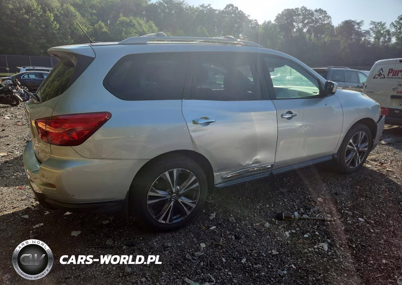 2017 Nissan Pathfinder Sv VIN:5N1DR2MN6HC902957 - 3