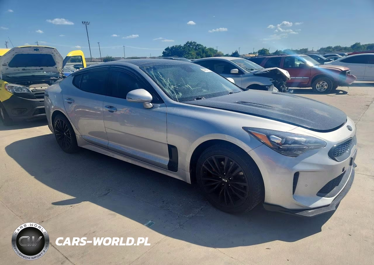 2018 Kia Stinger Premium VIN:KNAE25LAXJ6015375 - 4