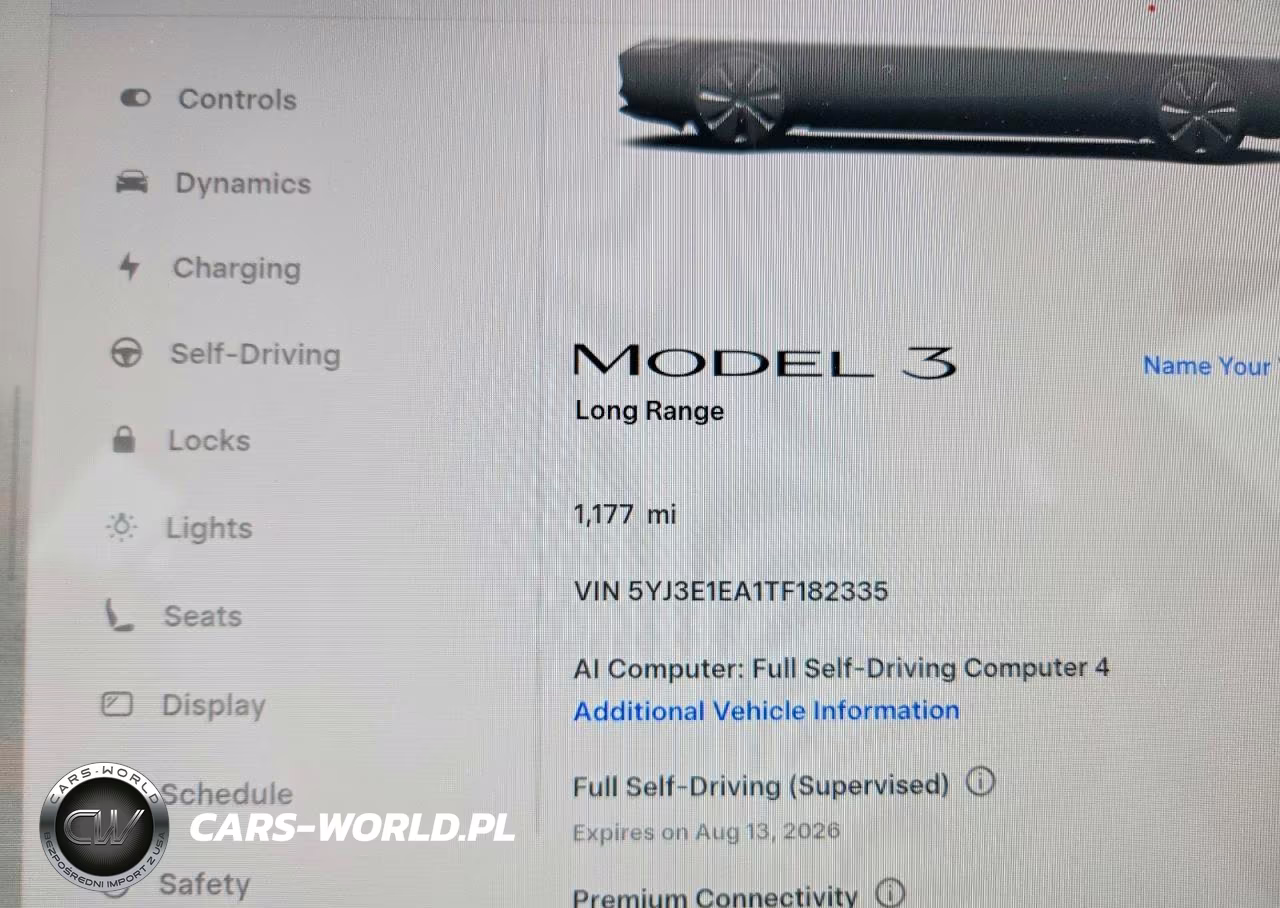2026 Tesla Model 3 VIN:5YJ3E1EA1TF182335 - 9