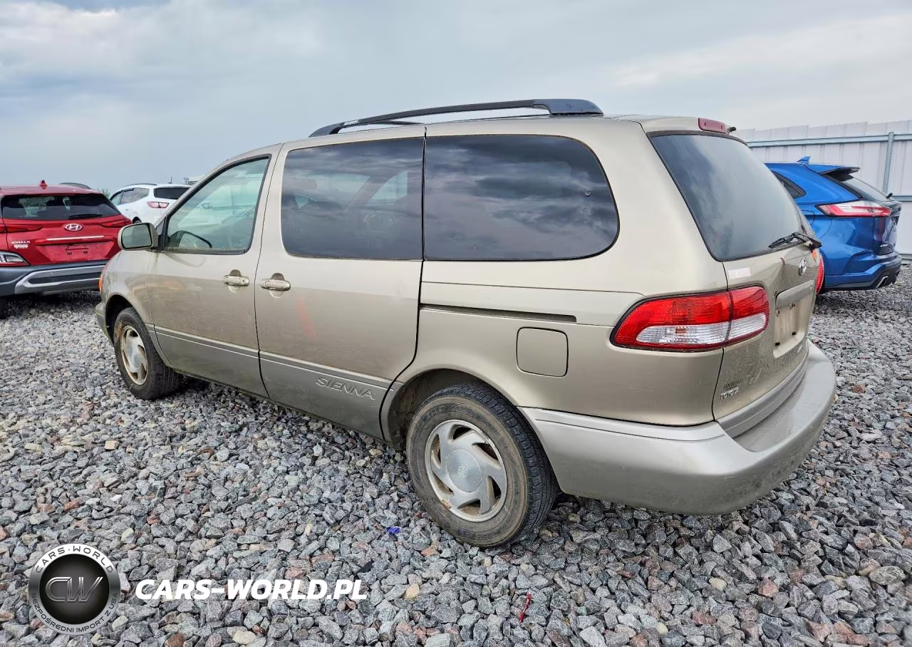 2002 Toyota Sienna Xle VIN:4T3ZF13C32U429875 - 2