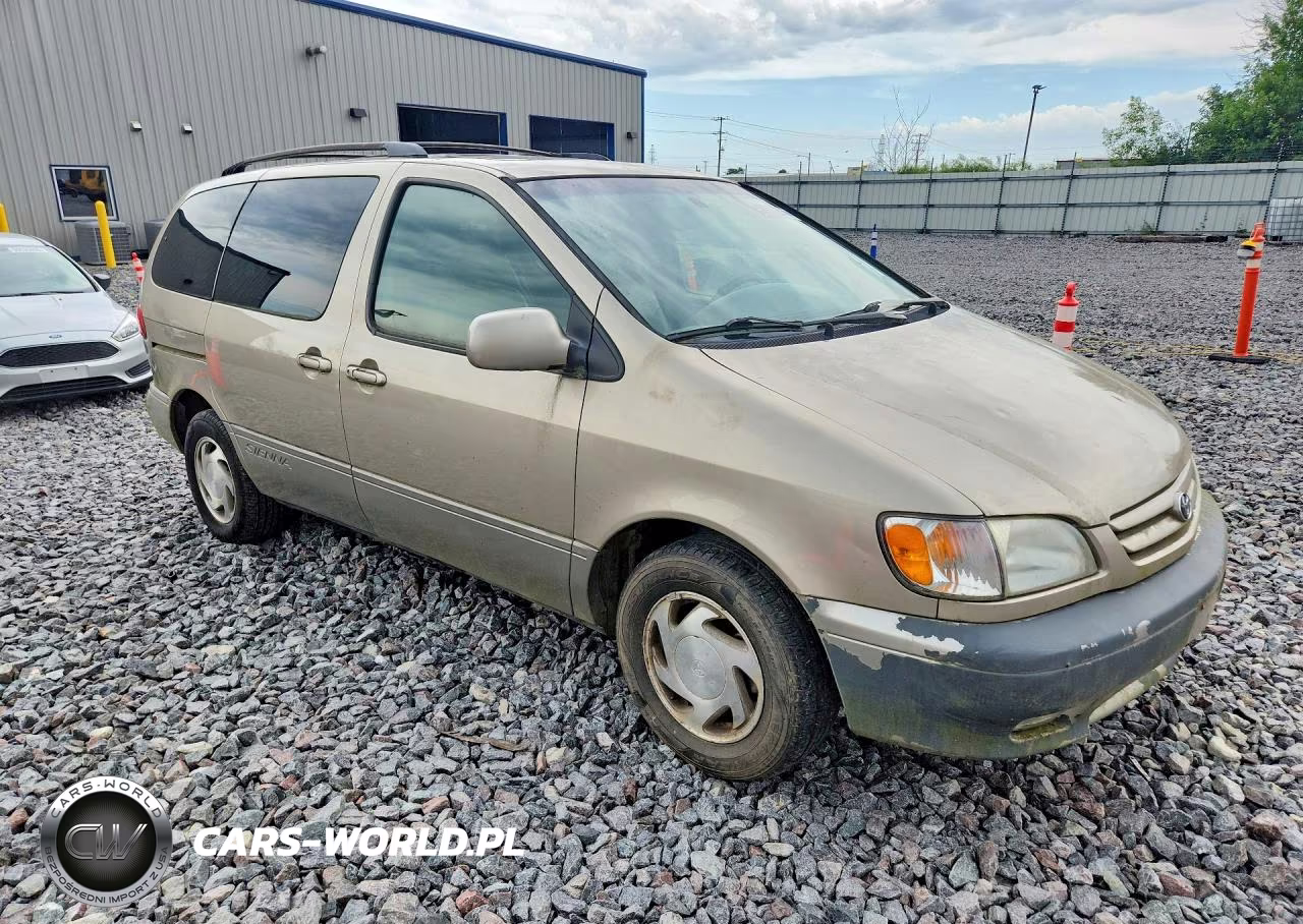 2002 Toyota Sienna Xle VIN:4T3ZF13C32U429875 - 4