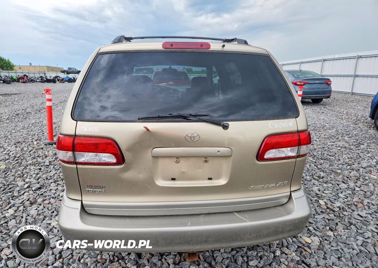 2002 Toyota Sienna Xle VIN:4T3ZF13C32U429875 - 6
