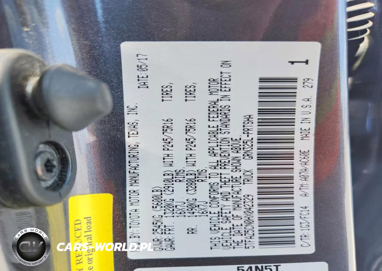 2017 Toyota Tacoma Sr5 V6 VIN:5TFAZ5CN0HX042329 - 13