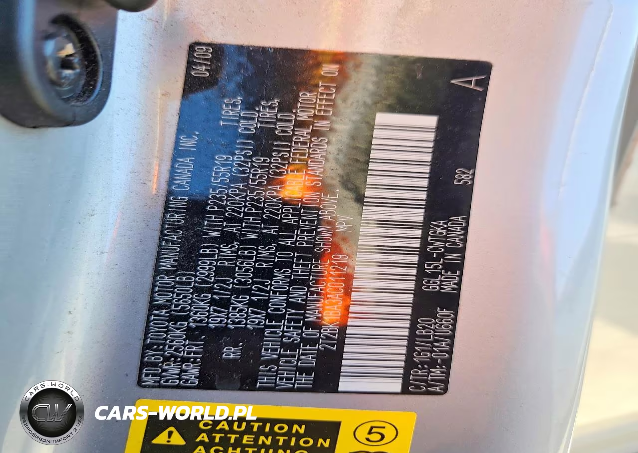 2010 Lexus Rx 350 VIN:2T2BK1BA3AC011219 - 13