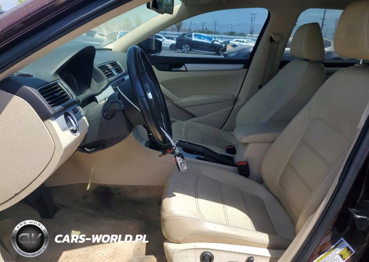 2013 Volkswagen Passat Se VIN:1VWBN7A38DC031235 - 7