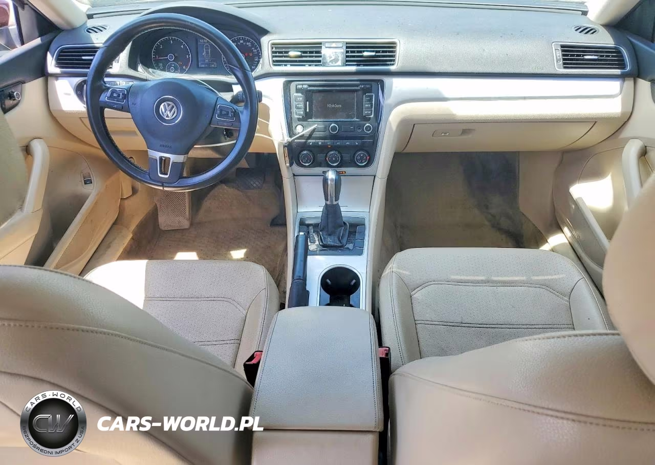 2013 Volkswagen Passat Se VIN:1VWBN7A38DC031235 - 8
