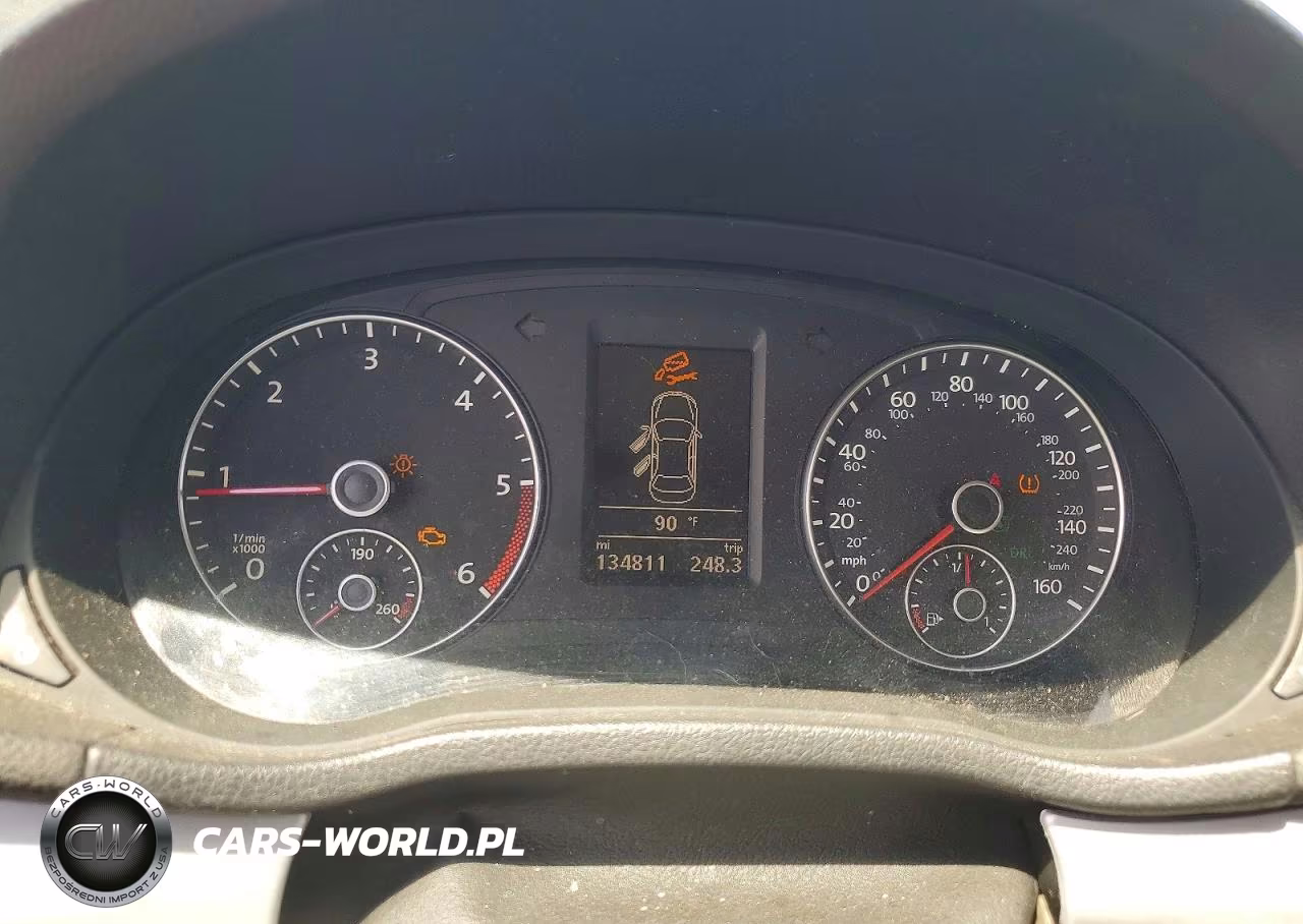 2013 Volkswagen Passat Se VIN:1VWBN7A38DC031235 - 9