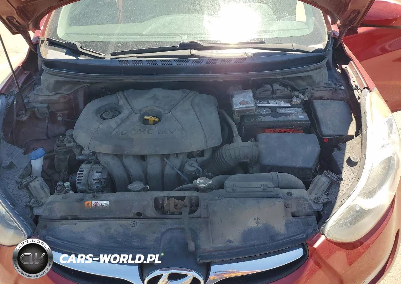 2013 Hyundai Elantra Gls VIN:5NPDH4AE0DH396886 - 11