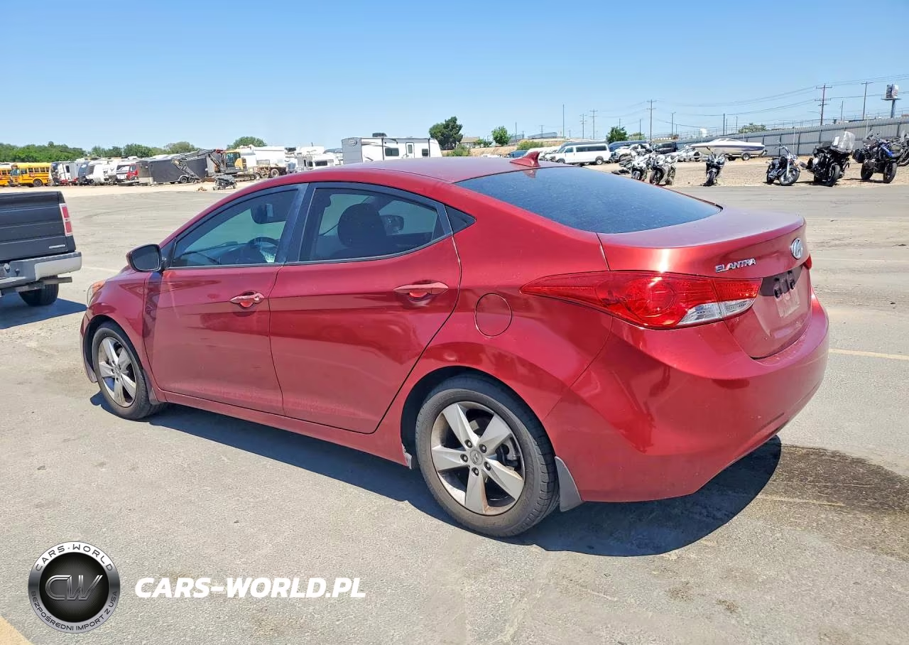 2013 Hyundai Elantra Gls VIN:5NPDH4AE0DH396886 - 2
