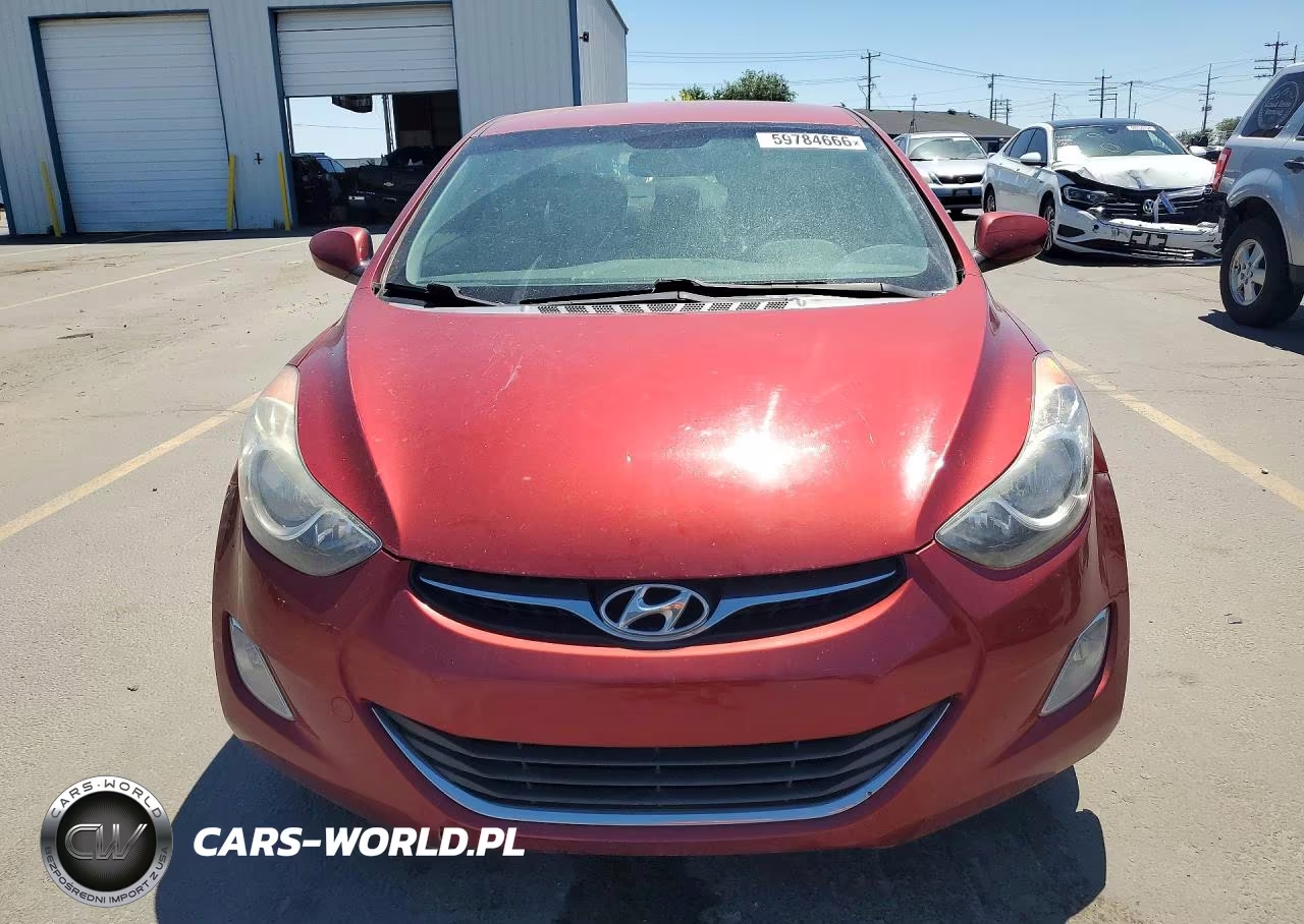 2013 Hyundai Elantra Gls VIN:5NPDH4AE0DH396886 - 5