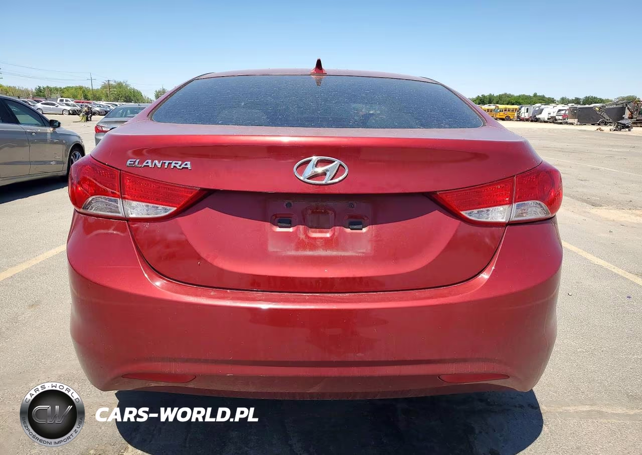 2013 Hyundai Elantra Gls VIN:5NPDH4AE0DH396886 - 6