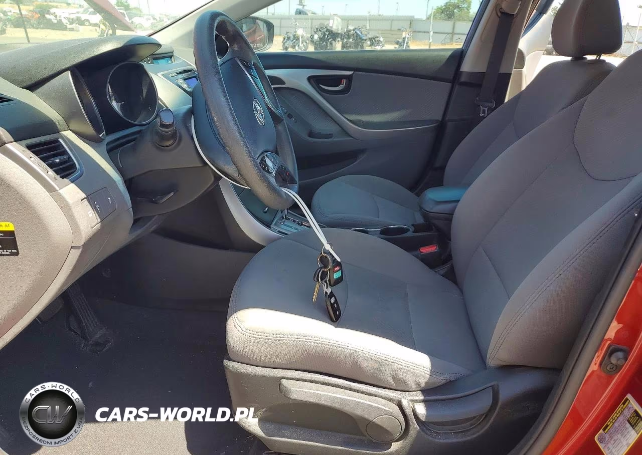 2013 Hyundai Elantra Gls VIN:5NPDH4AE0DH396886 - 7