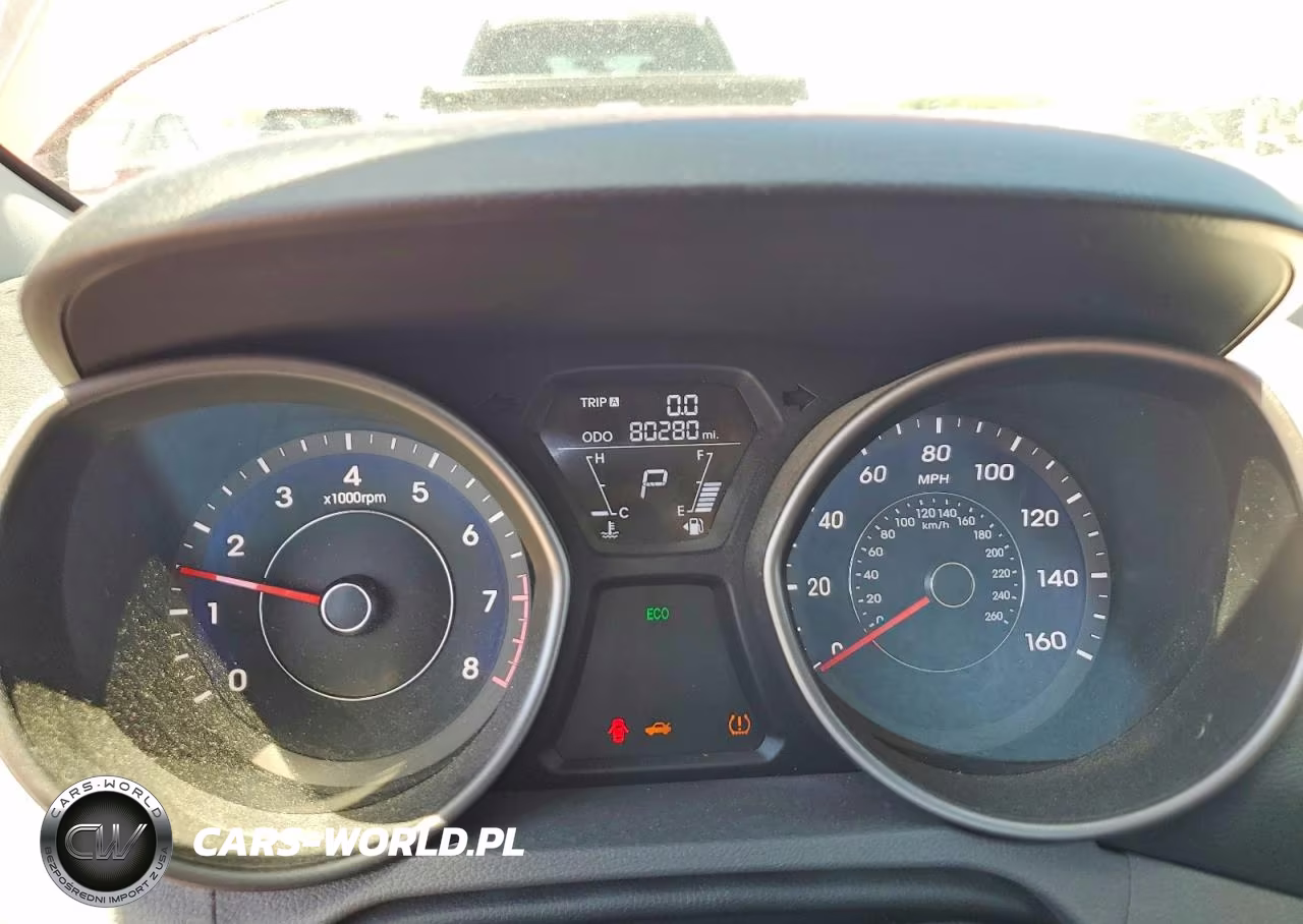 2013 Hyundai Elantra Gls VIN:5NPDH4AE0DH396886 - 9