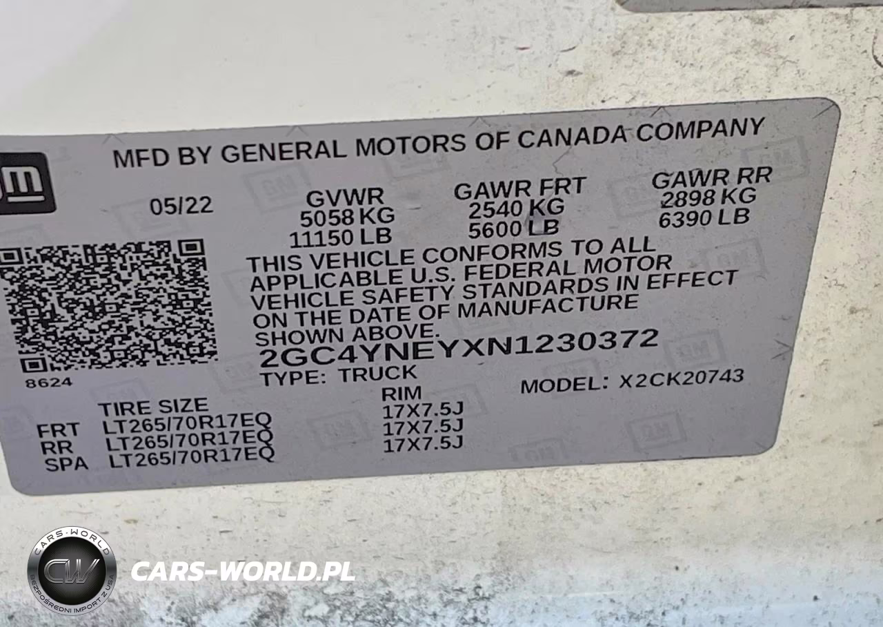 2022 Chevrolet Silverado K2500 Heavy Duty Lt VIN:2GC4YNEYXN1230372 - 10