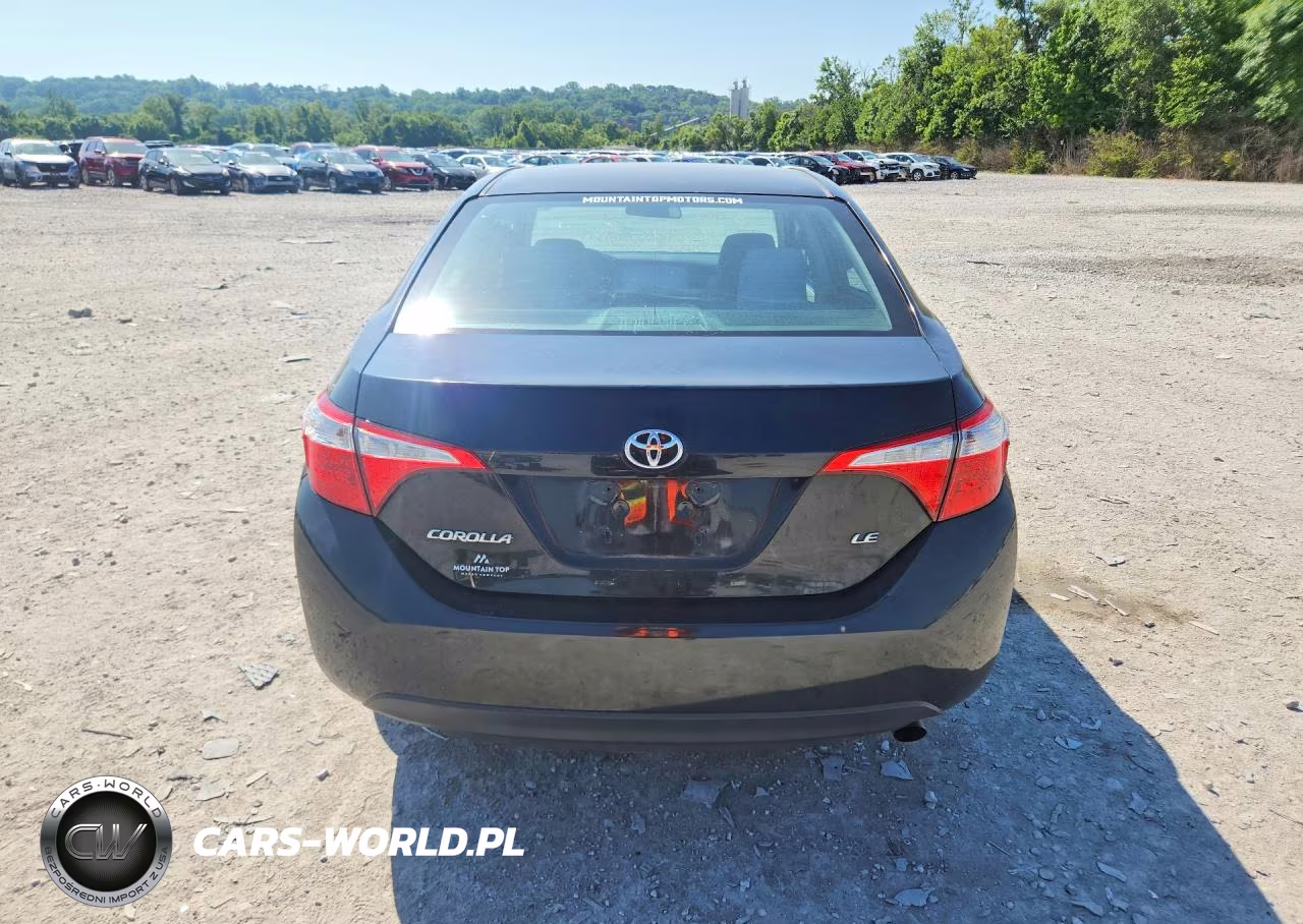 2016 Toyota Corolla Le VIN:2T1BURHE2GC493214 - 6