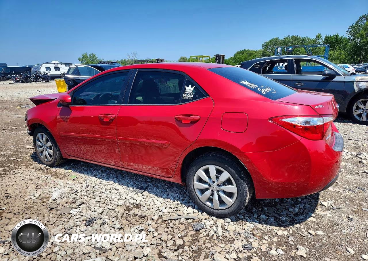 2016 Toyota Corolla Le VIN:2T1BURHE7GC707548 - 2
