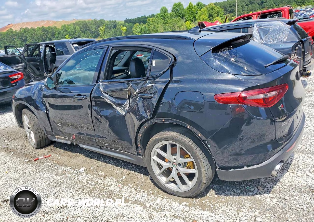 2018 Alfa Romeo Stelvio Ti Sport VIN:ZASFAKNN5J7B66957 - 2