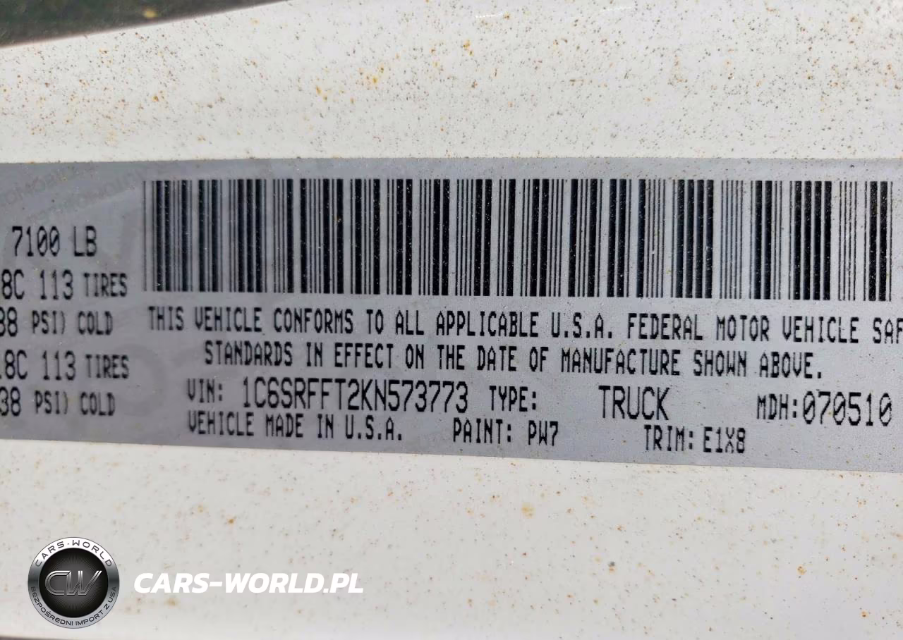 2019 Ram 1500 Big Horn-Lone Star VIN:1C6SRFFT2KN573773 - 12