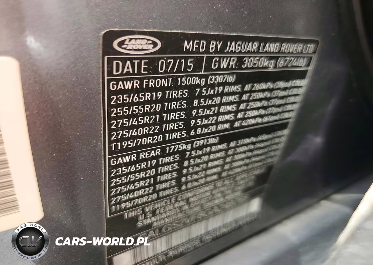 2016 Land Rover Range Rover Hse VIN:SALGS2VF8GA248768 - 13