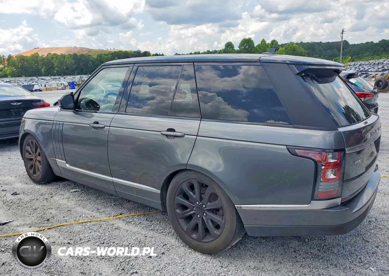 2016 Land Rover Range Rover Hse VIN:SALGS2VF8GA248768 - 2