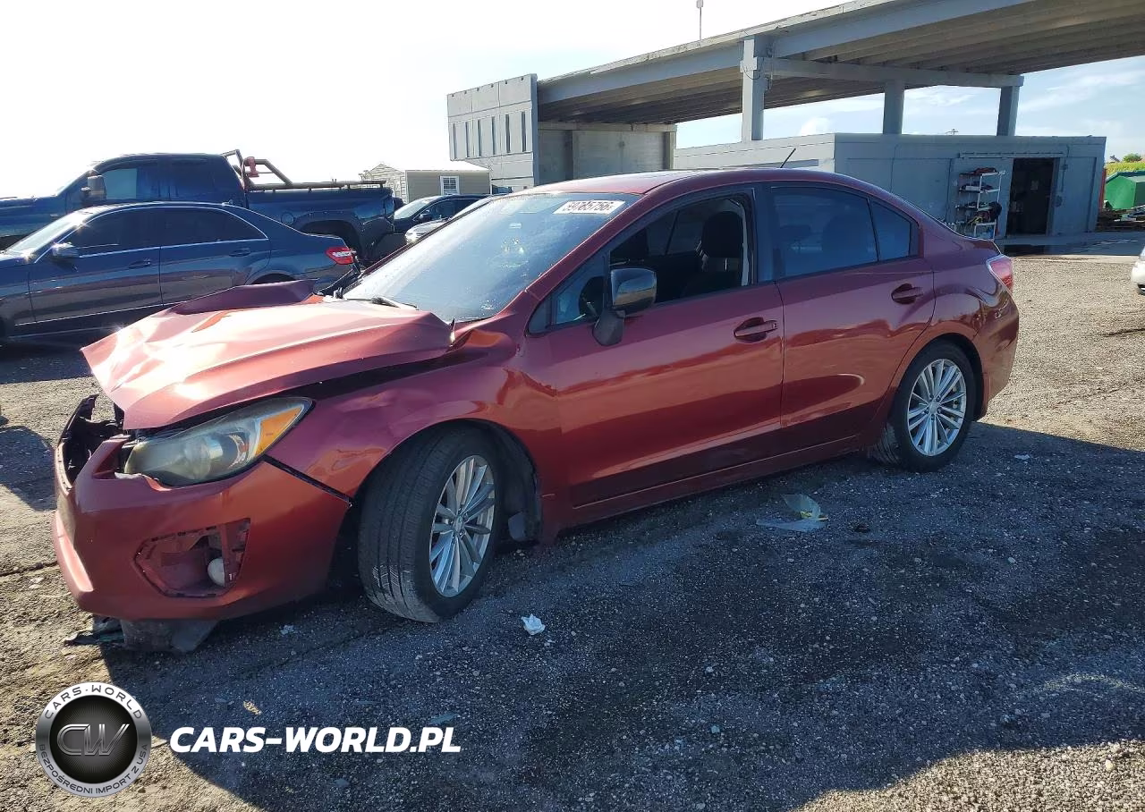 2012 Subaru Impreza Premium VIN:JF1GJAD61CG017083 - 1