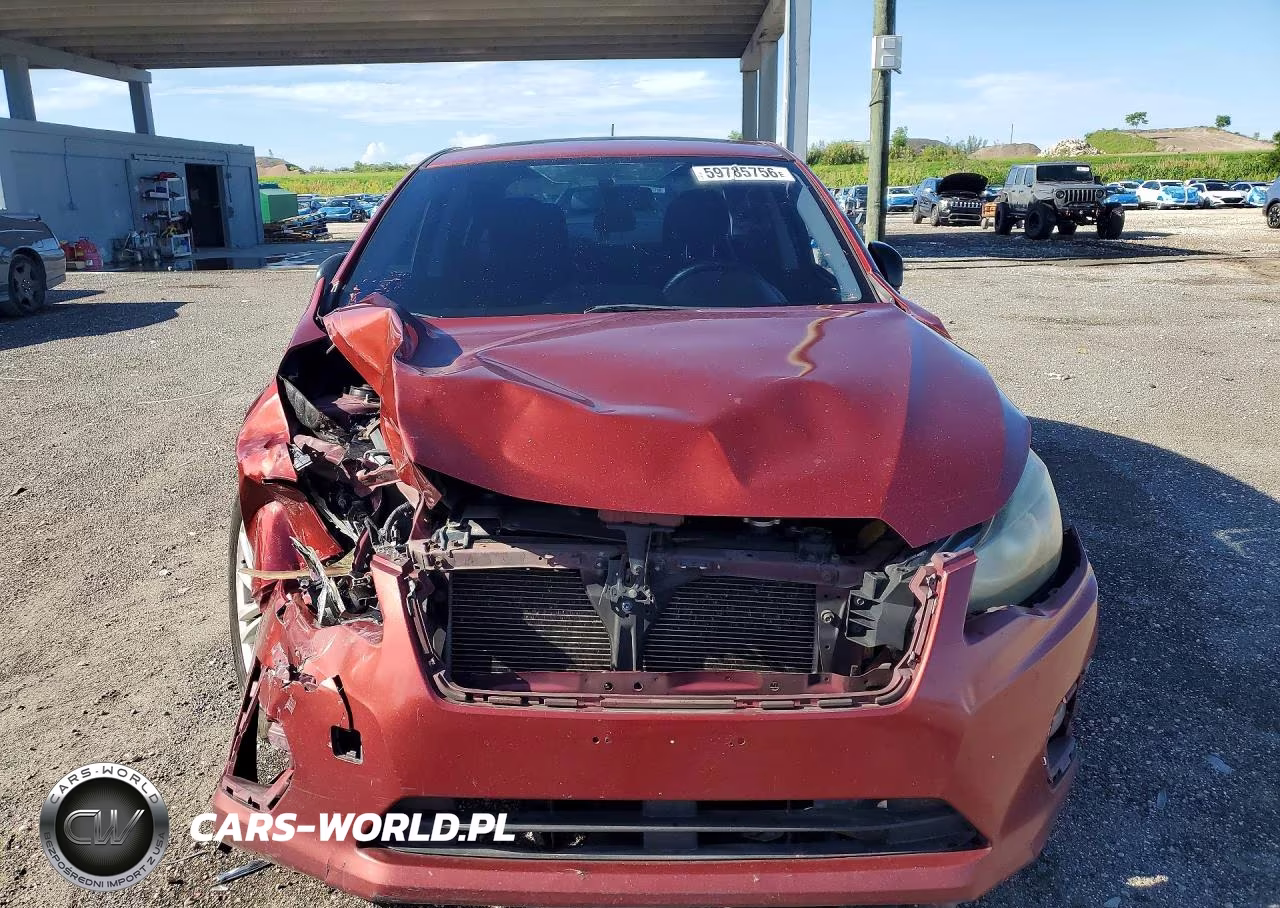2012 Subaru Impreza Premium VIN:JF1GJAD61CG017083 - 5