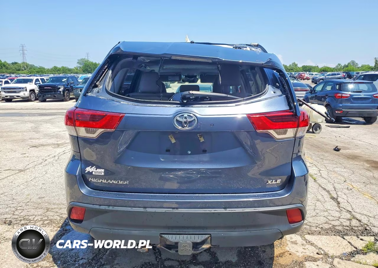2019 Toyota Highlander Xle VIN:5TDKZRFH7KS333036 - 6