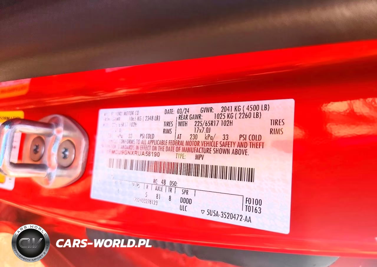 2024 Ford Escape VIN:1FMCU9GNXRUA58190 - 13