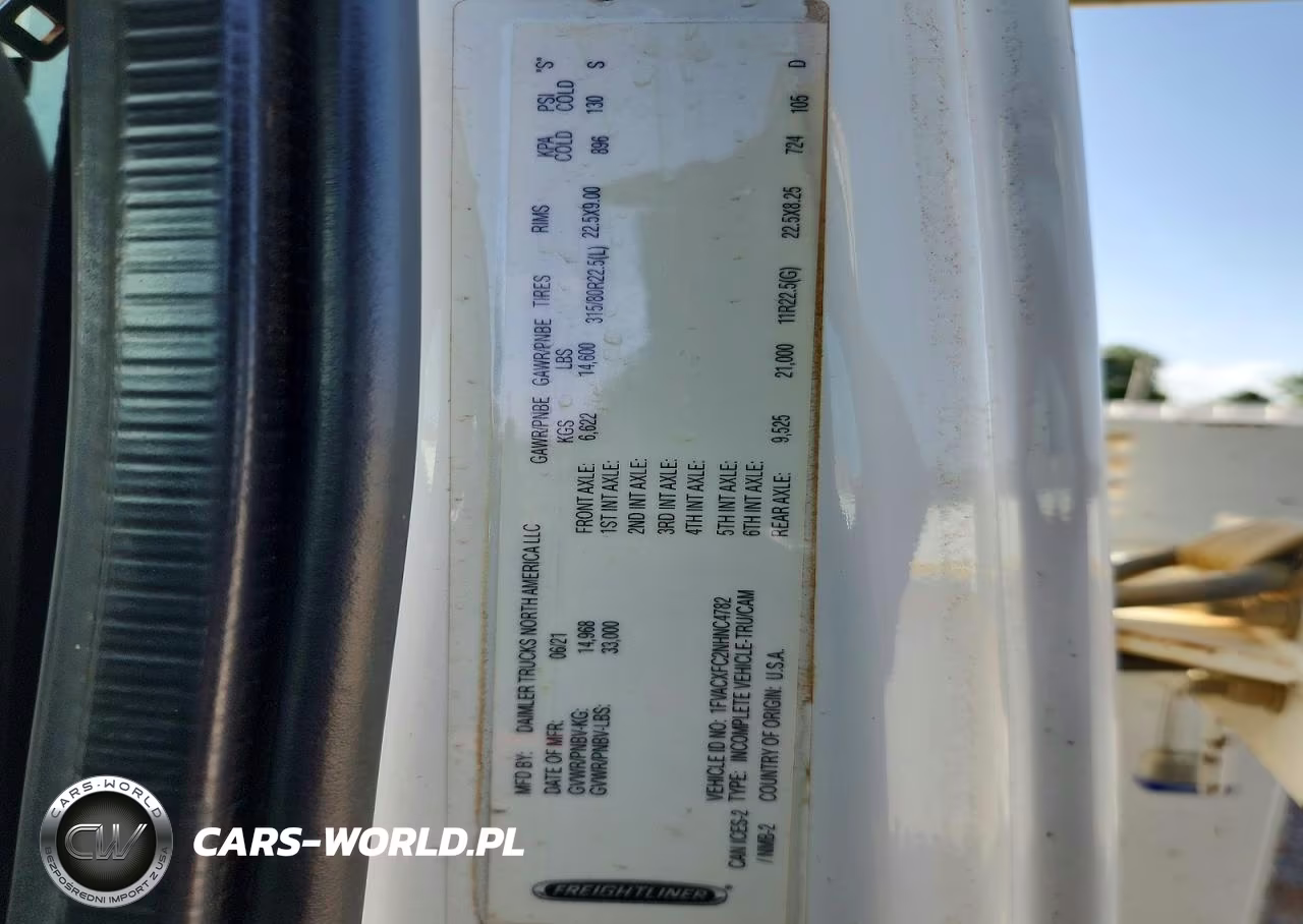2022 Freightliner Business Class M2 Digger Derrick Truck VIN:1FVACXFC2NHNC4782 - 11
