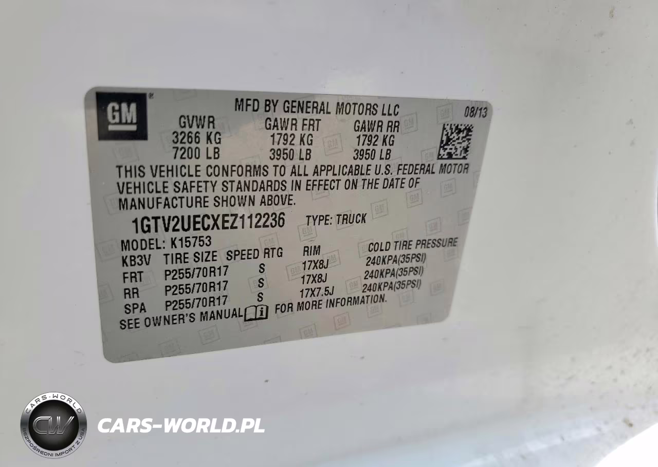 2014 GMC Sierra K1500 Sle VIN:1GTV2UECXEZ112236 - 12