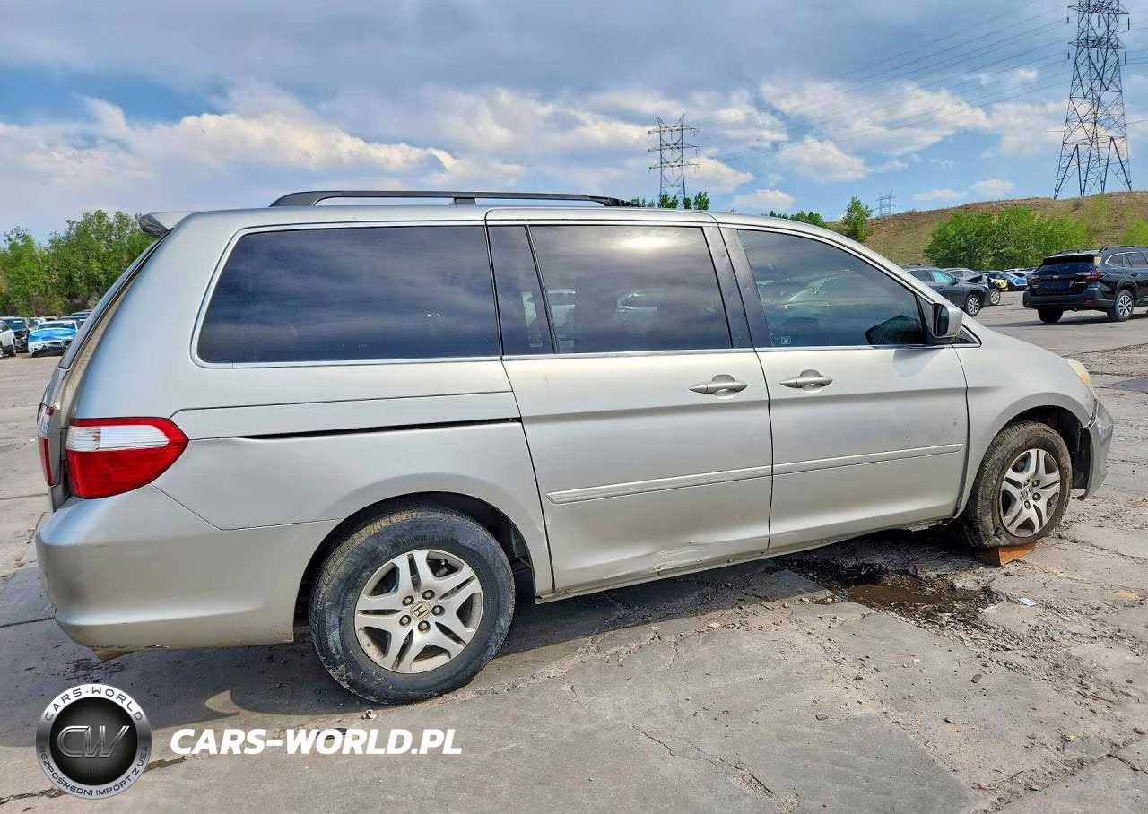 2007 Honda Odyssey Exl VIN:5FNRL38617B438529 - 3