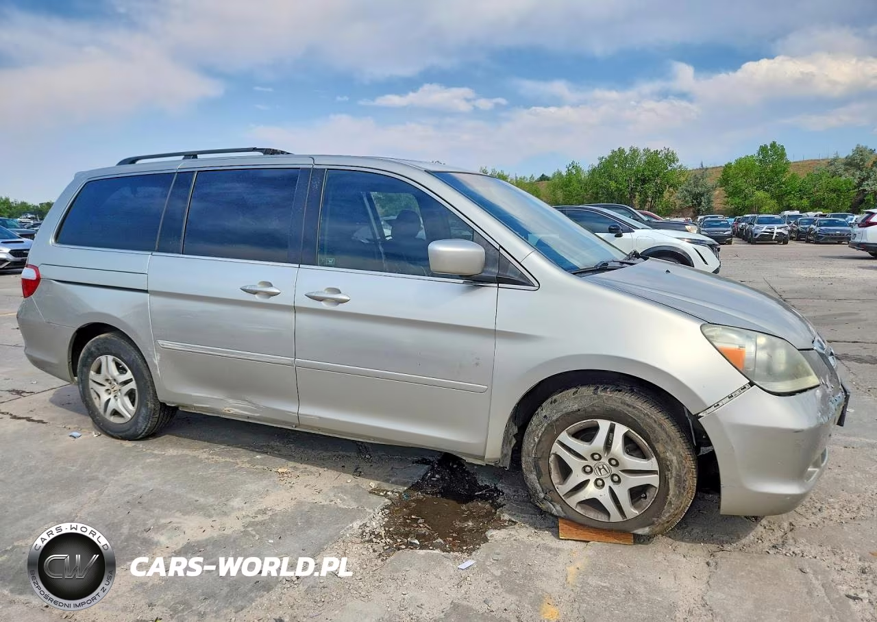 2007 Honda Odyssey Exl VIN:5FNRL38617B438529 - 4