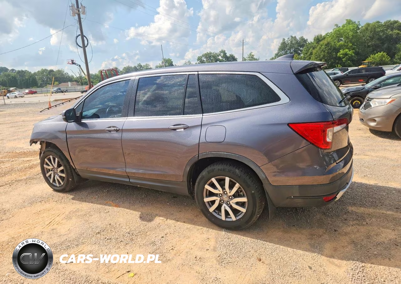 2020 Honda Pilot Exl VIN:5FNYF5H58LB007184 - 2