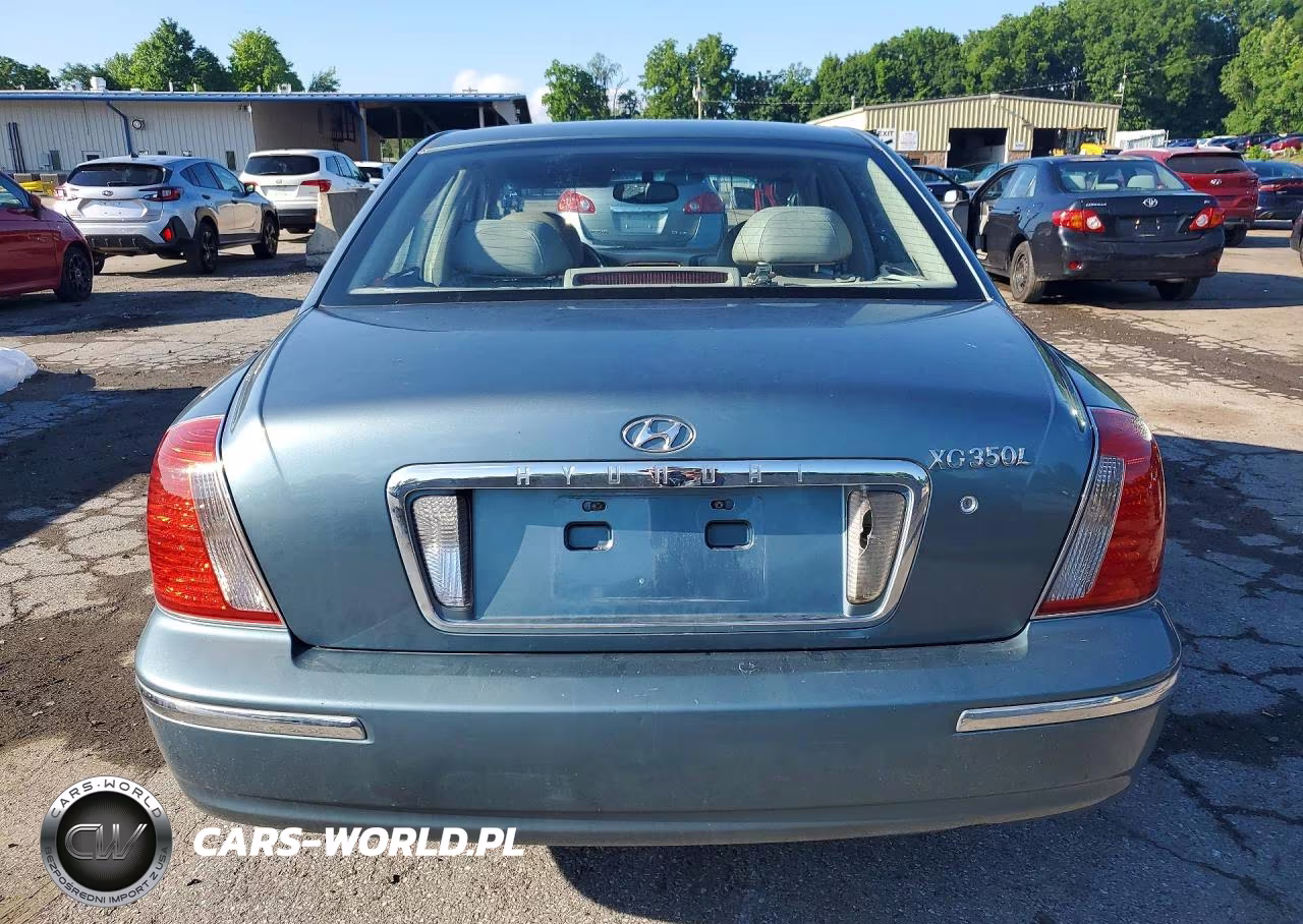 2005 Hyundai Xg 350 VIN:KMHFU45E55A392738 - 6