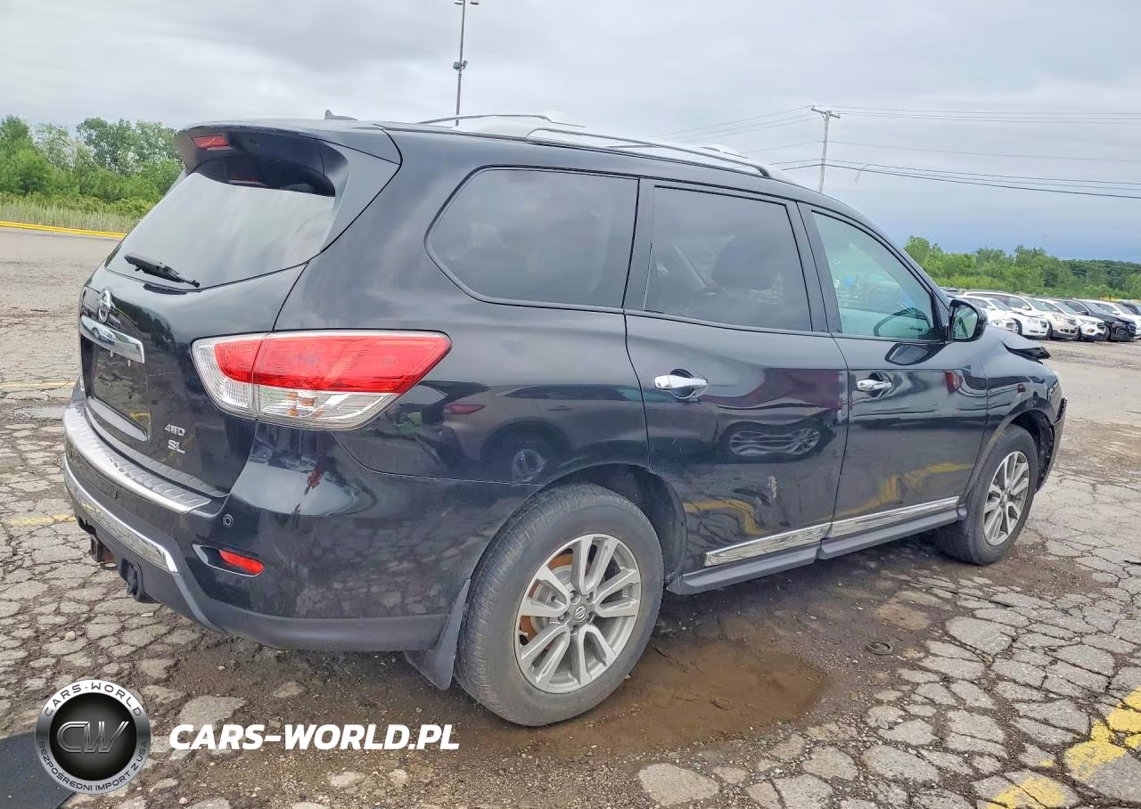 2013 Nissan Pathfinder S-Sv-Sl-Platinum VIN:5N1AR2MM8DC674934 - 3