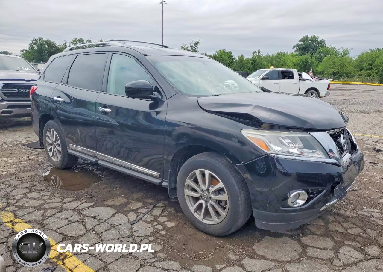 2013 Nissan Pathfinder S-Sv-Sl-Platinum VIN:5N1AR2MM8DC674934 - 4