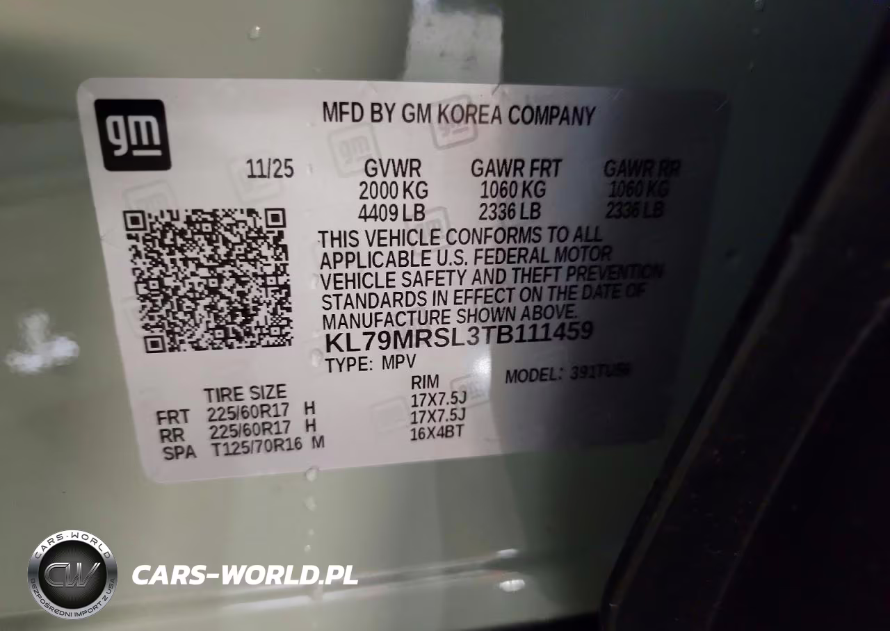 2026 Chevrolet Trailblazer Lt VIN:KL79MRSL3TB111459 - 13