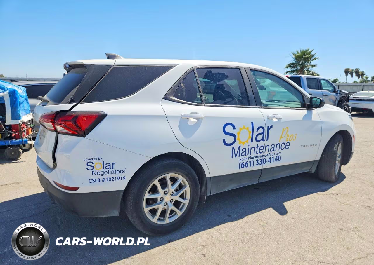 2022 Chevrolet Equinox Ls VIN:3GNAXHEV1NS245335 - 3