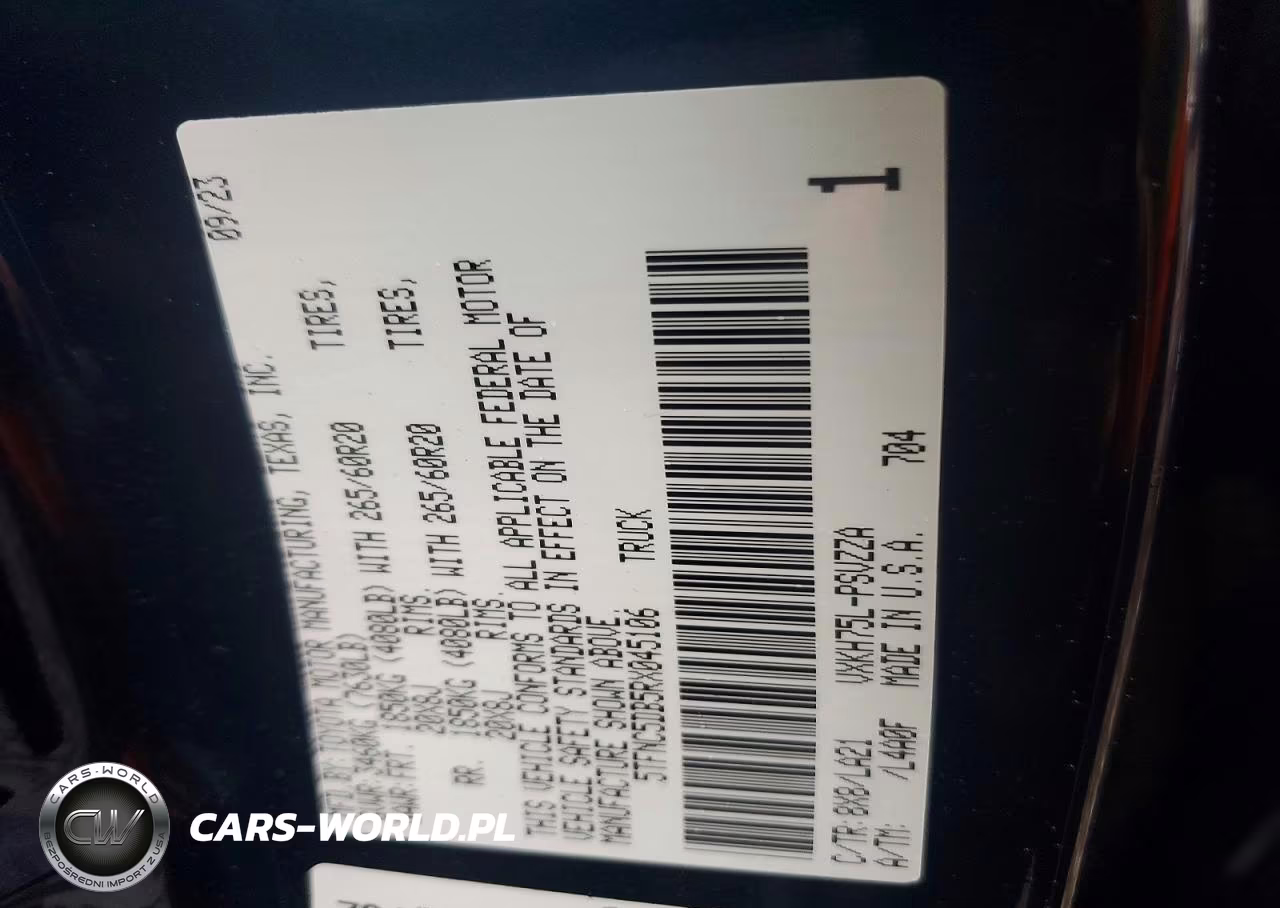 2024 Toyota Tundra Platinum Hv VIN:5TFNC5DB5RX045106 - 12
