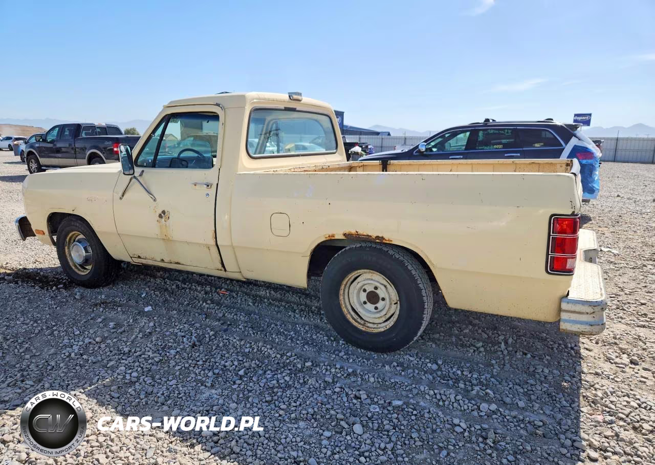 1987 Dodge D-Series D150 VIN:1B7FD14T1HS457392 - 2