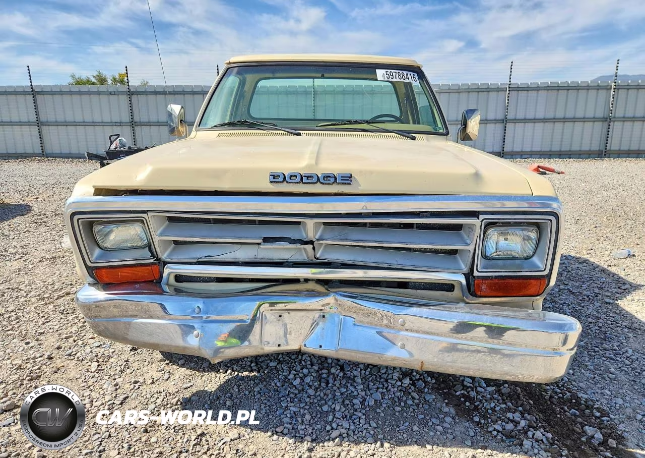 1987 Dodge D-Series D150 VIN:1B7FD14T1HS457392 - 5