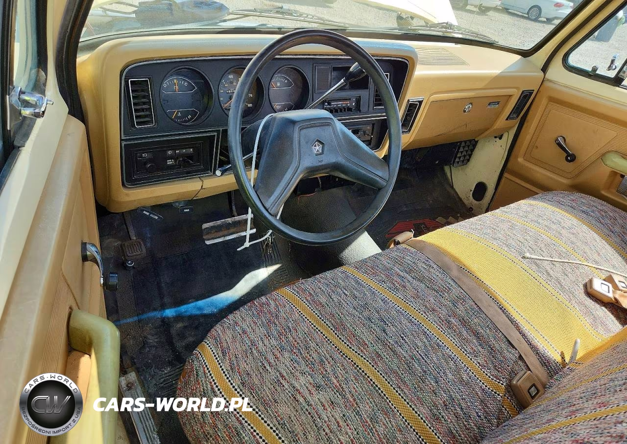 1987 Dodge D-Series D150 VIN:1B7FD14T1HS457392 - 8