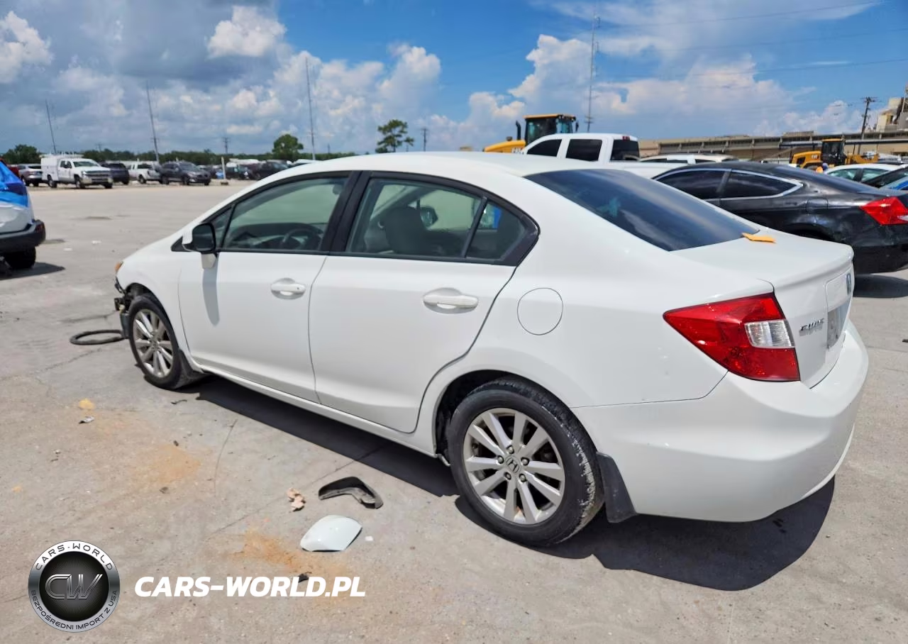 2012 Honda Civic Exl VIN:2HGFB2F90CH545736 - 2