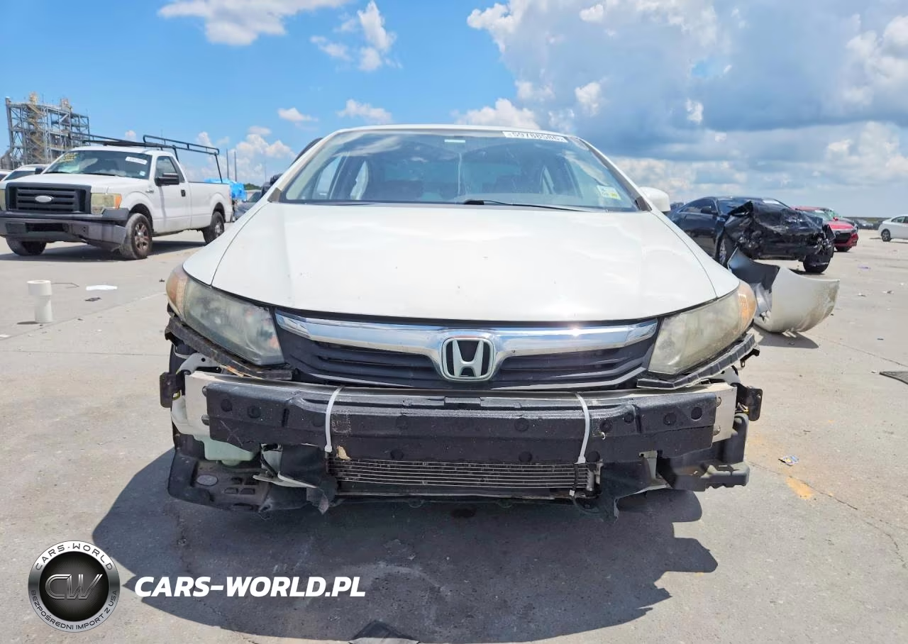 2012 Honda Civic Exl VIN:2HGFB2F90CH545736 - 5