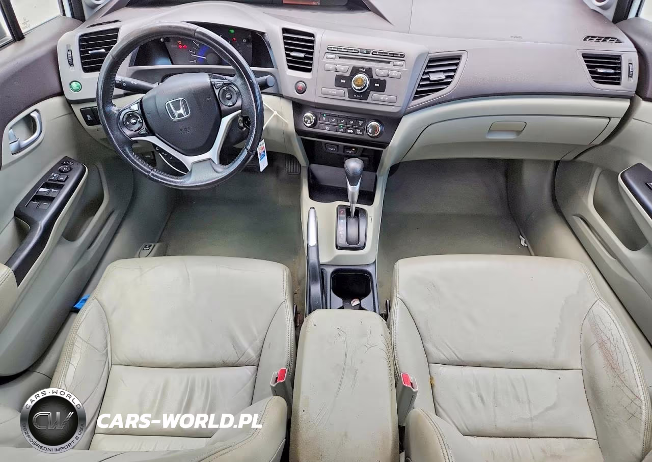 2012 Honda Civic Exl VIN:2HGFB2F90CH545736 - 8