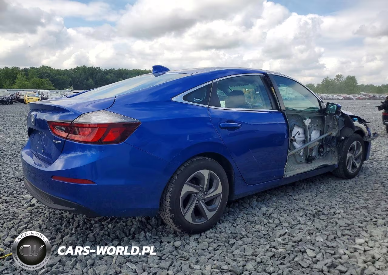 2019 Honda Insight Ex VIN:19XZE4F55KE007667 - 3