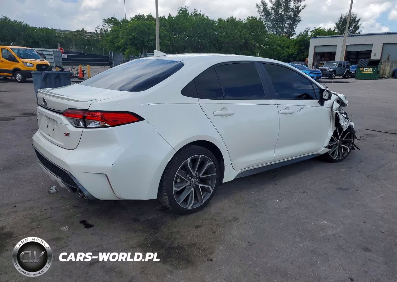 2020 Toyota Corolla Se VIN:5YFS4RCE4LP052329 - 3