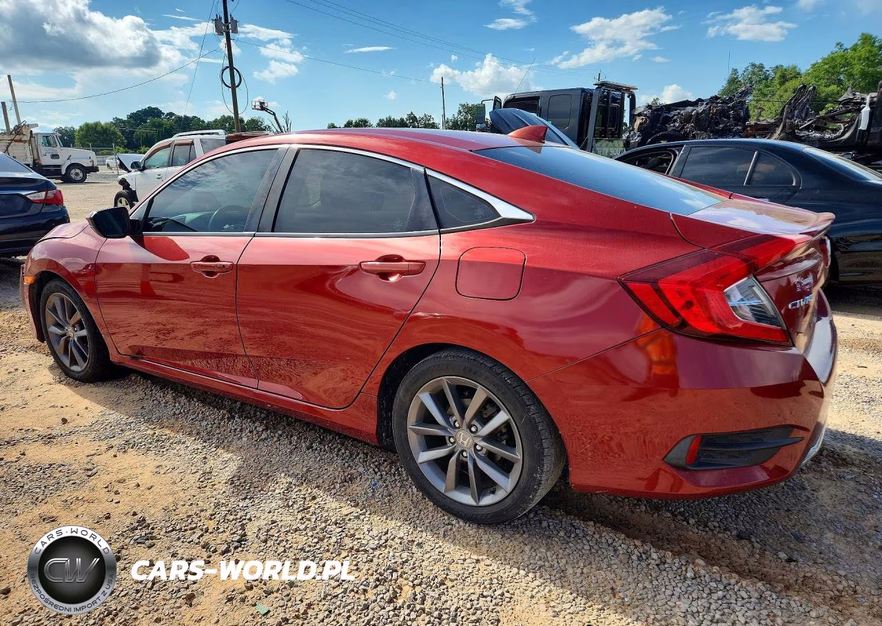 2019 Honda Civic Exl VIN:19XFC1F72KE001673 - 2