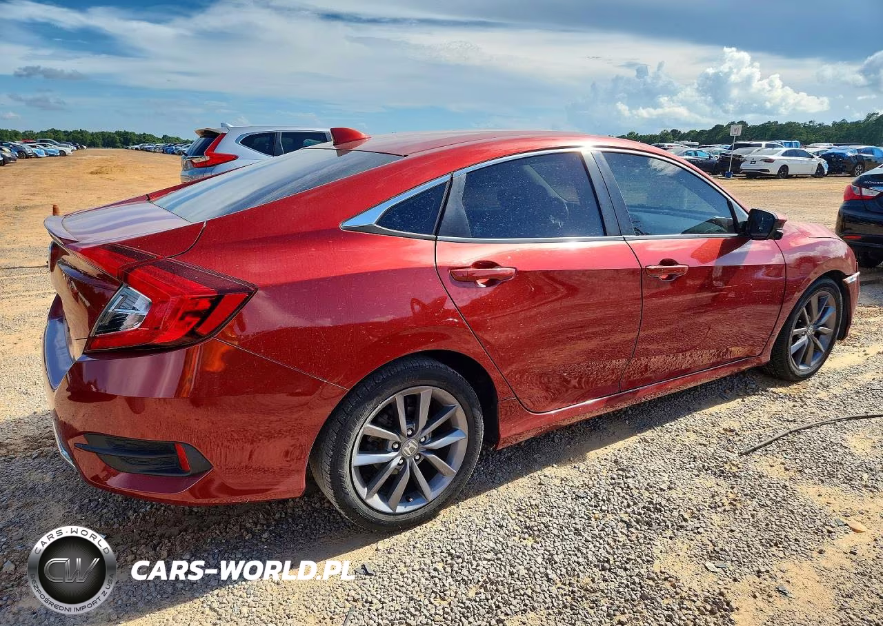 2019 Honda Civic Exl VIN:19XFC1F72KE001673 - 3