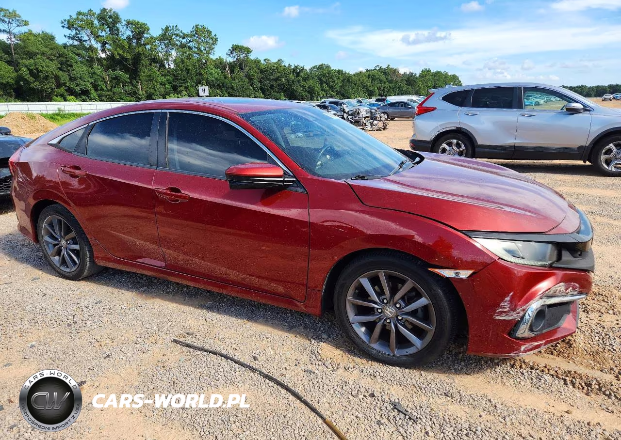 2019 Honda Civic Exl VIN:19XFC1F72KE001673 - 4
